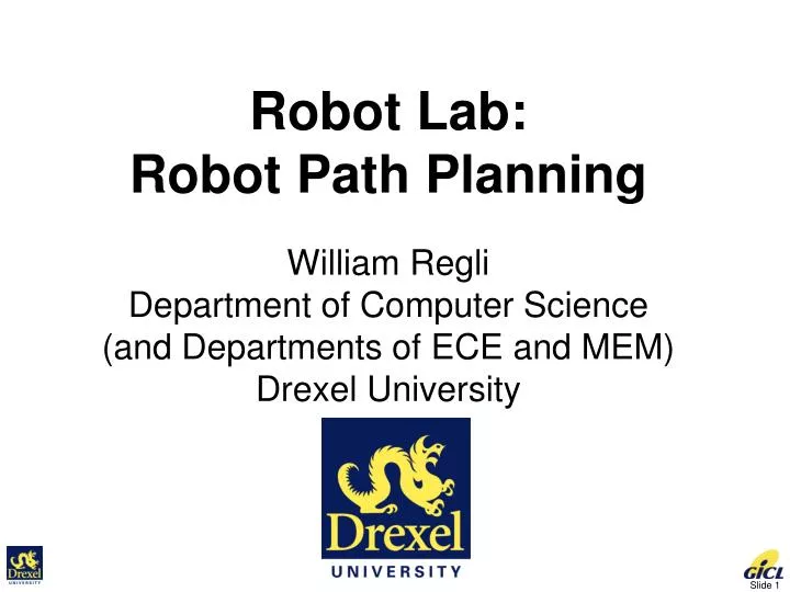 robot lab robot path planning
