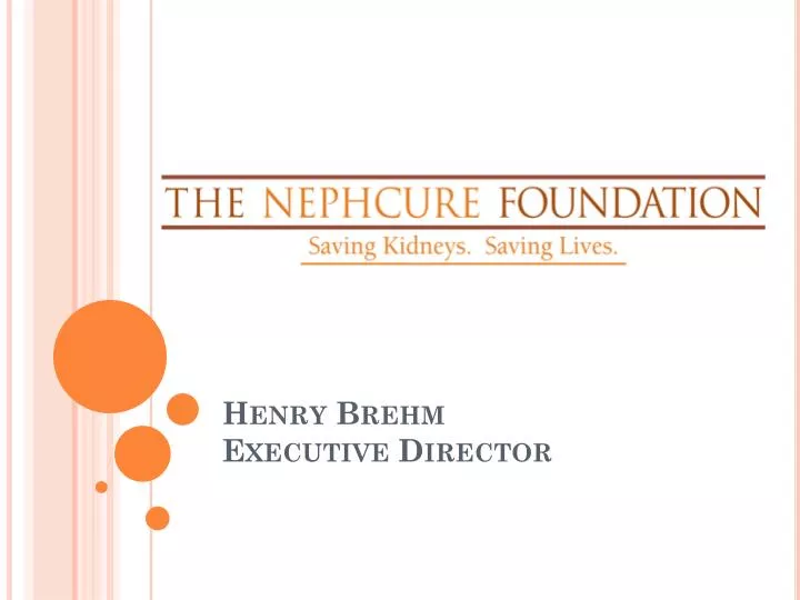 henry brehm executive director