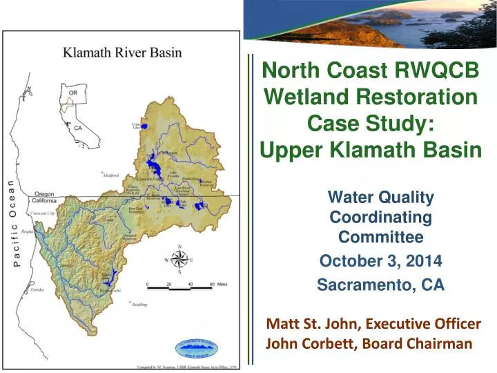 north coast rwqcb wetland restoration case study upper klamath basin
