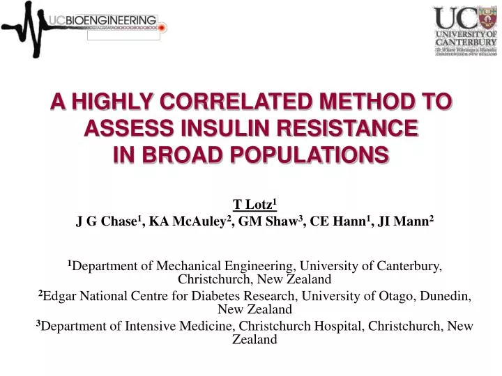 a highly correlated method to assess insulin resistance in broad populations