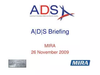 A|D|S Briefing