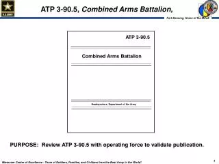 ATP 3-90.5, Combined Arms Battalion,