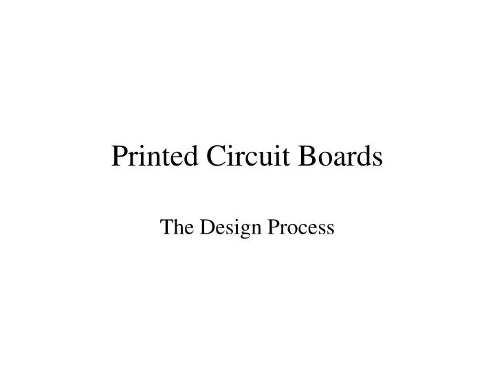 printed circuit boards