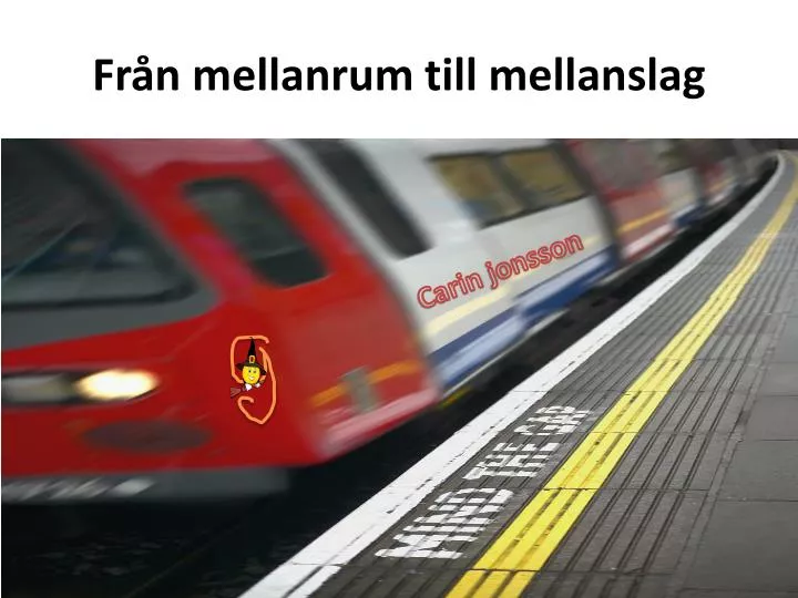 fr n mellanrum till mellanslag