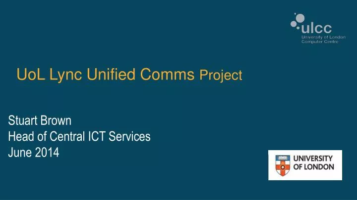 uol lync unified comms project