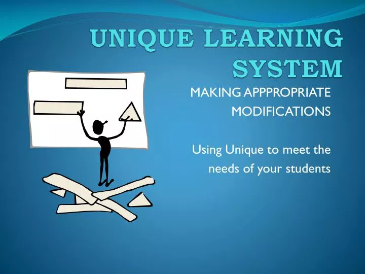 unique learning system