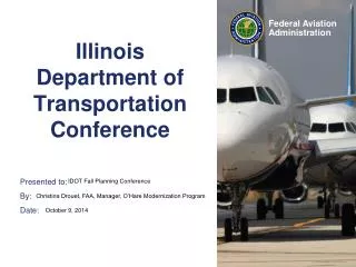 Illinois Department of Transportation Conference