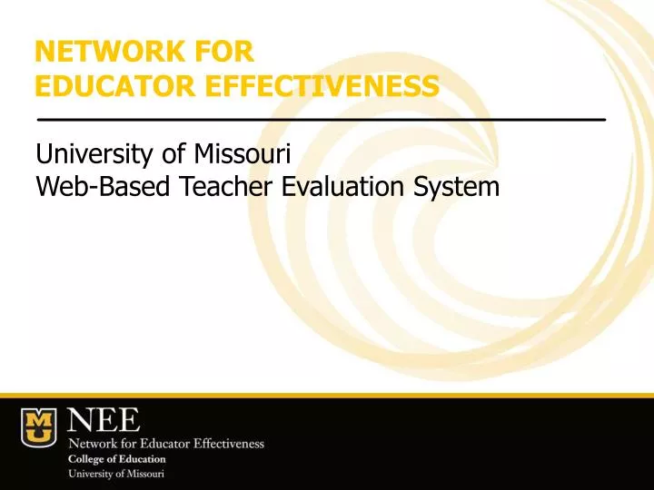 network for educator effectiveness
