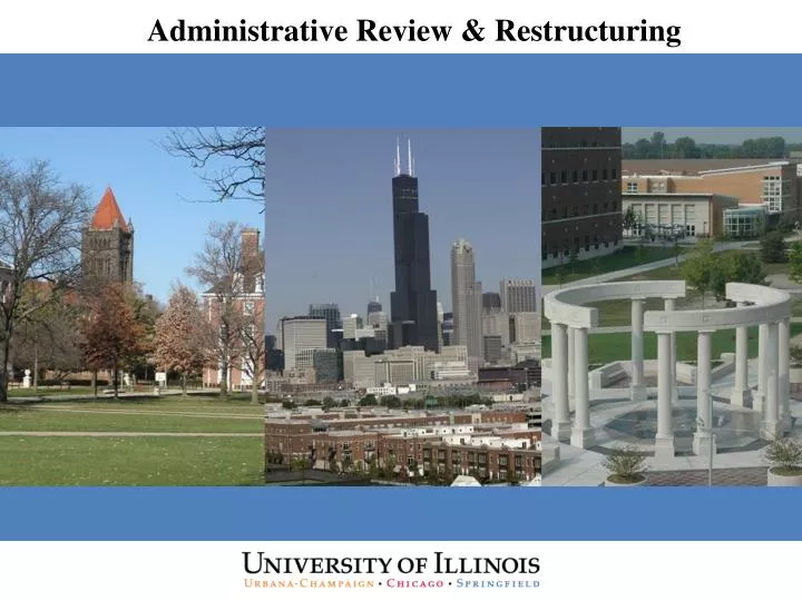 administrative review restructuring