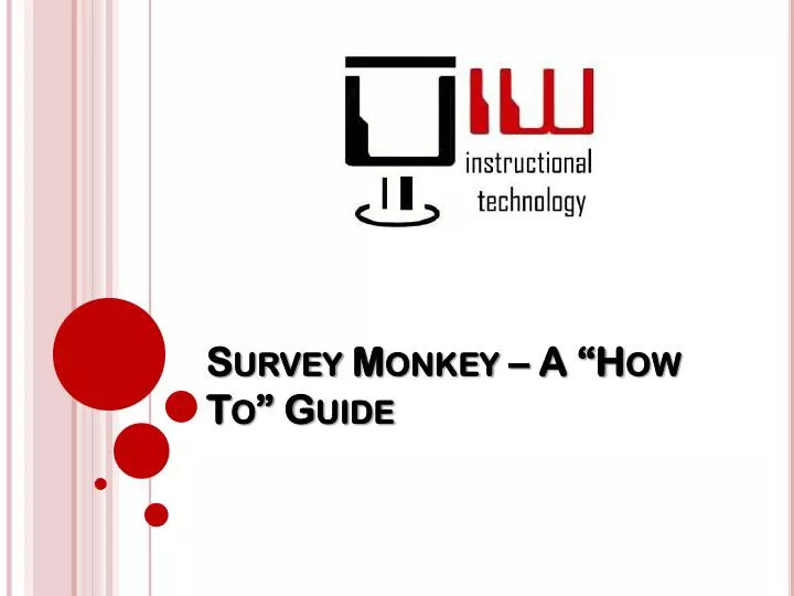 survey monkey a how to guide