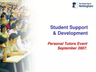 Student Support &amp; Development