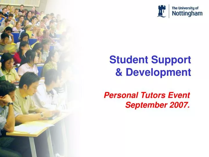 student support development