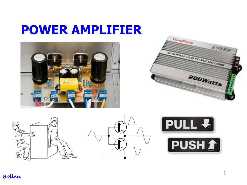 PPT - POWER AMPLIFIER PowerPoint Presentation, free download - ID:6775001