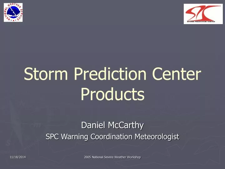 storm prediction center products