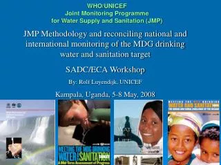 who unicef joint monitoring programme for water supply and sanitation jmp