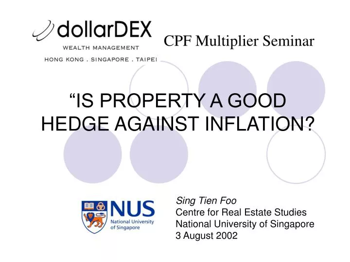 is property a good hedge against inflation