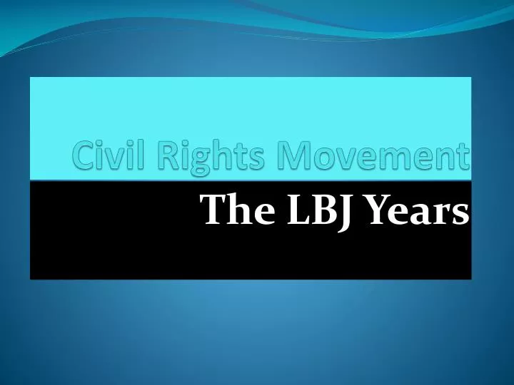 civil rights movement