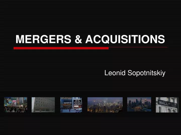 mergers acquisitions
