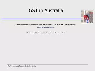 GST in Australia