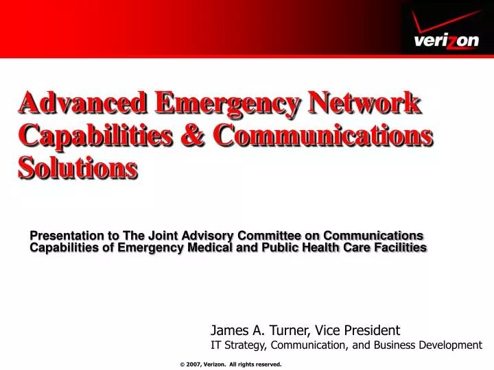 advanced emergency network capabilities communications solutions