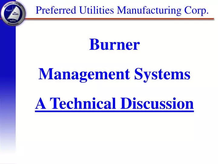 preferred utilities manufacturing corp