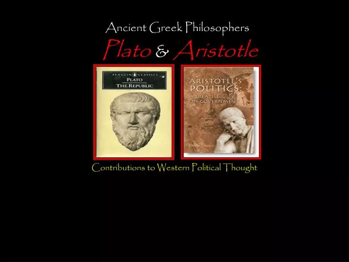 ancient greek philosophers plato aristotle
