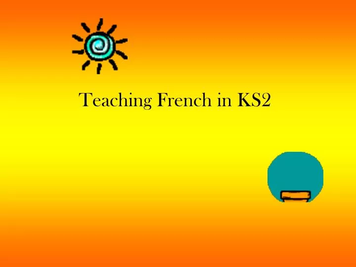 teaching french in ks2