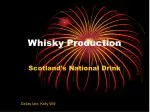 Whisky Production - slide 1