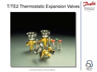 T/TE2 Thermostatic Expansion Valves