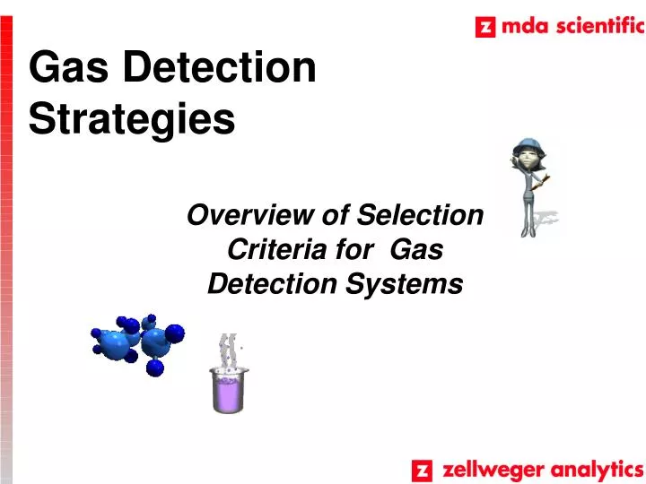 gas detection strategies