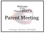Welcome - slide 1