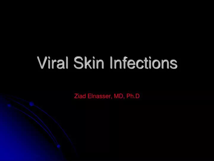 viral skin infections