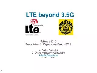 LTE beyond 3.5G