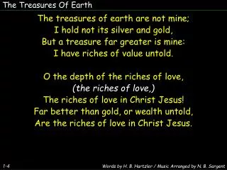 The Treasures Of Earth