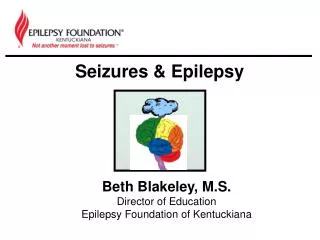 Seizures &amp; Epilepsy