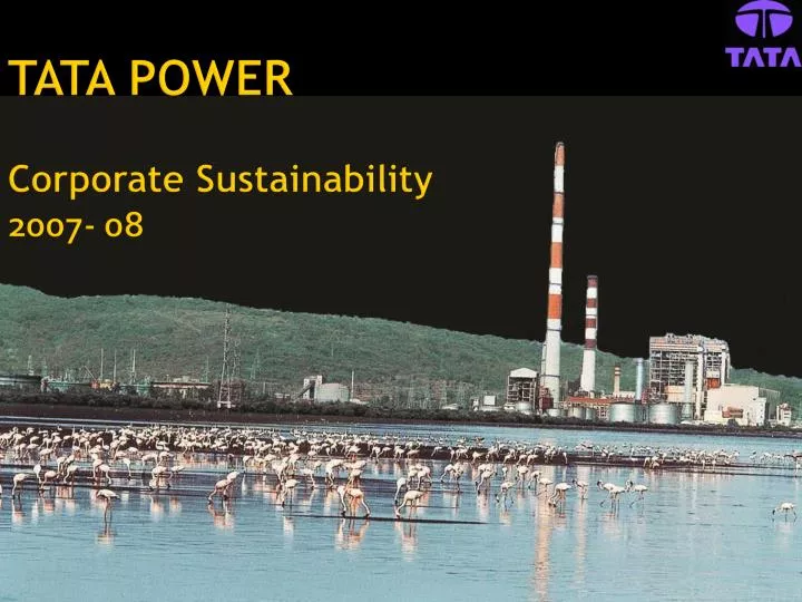 tata power corporate sustainability 2007 08