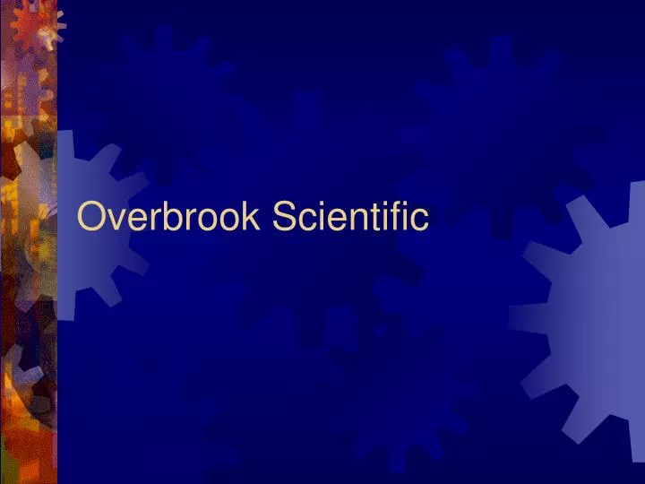 overbrook scientific