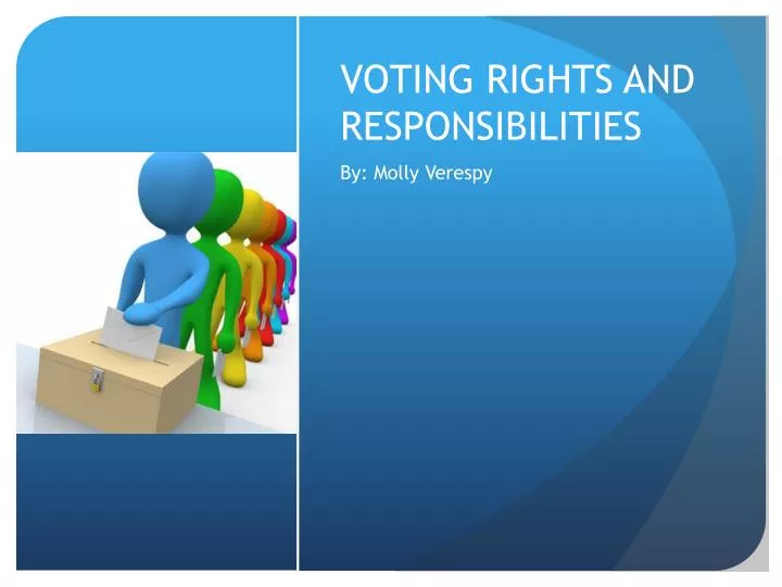 voting rights and responsibilities