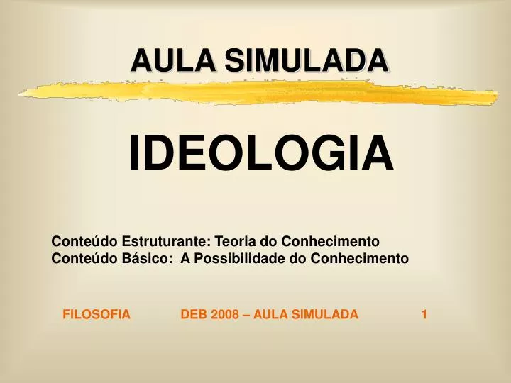 aula simulada