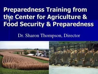Preparedness Training from the Center for Agriculture &amp; Food Security &amp; Preparedness