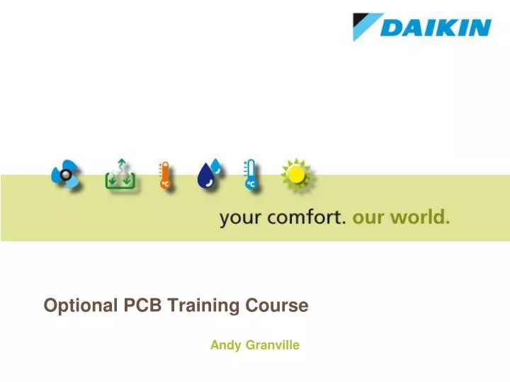 optional pcb training course