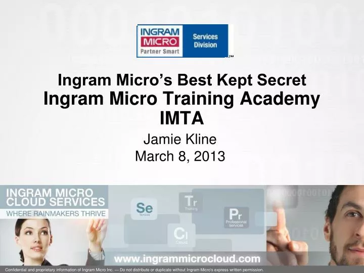 ingram micro s best kept secret ingram micro training academy imta