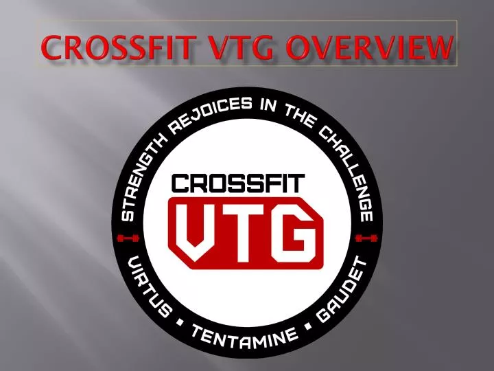 crossfit vtg overview