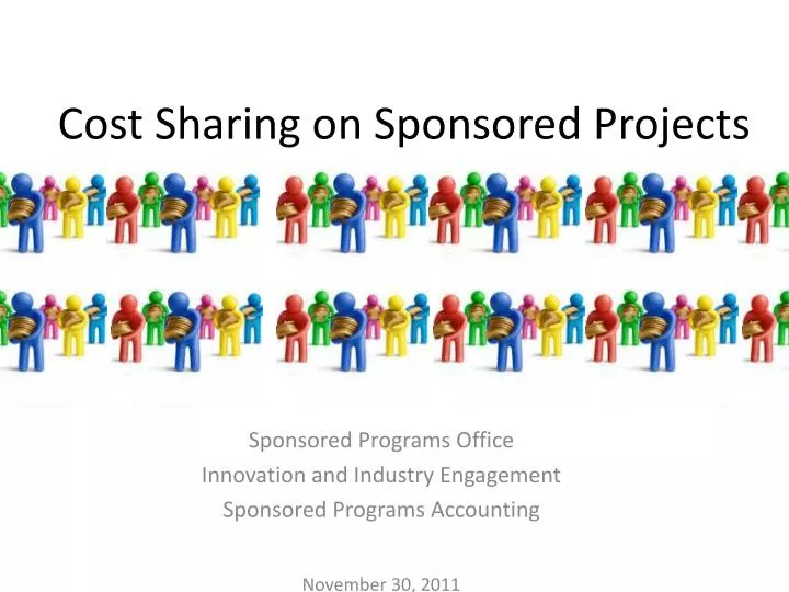 cost sharing on sponsored projects