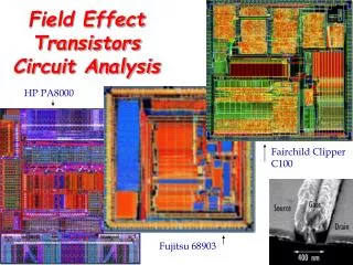 Field Effect Transistors Circuit Analysis