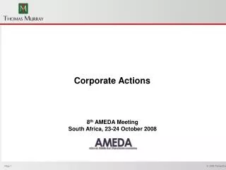 Corporate Actions