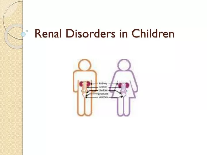 renal disorders in children