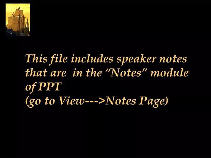 this file includes speaker notes that are in the notes module of ppt go to view notes page