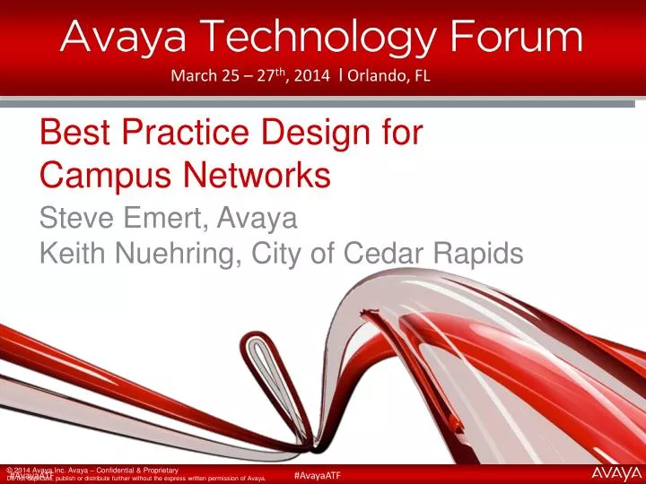 best practice design for campus networks