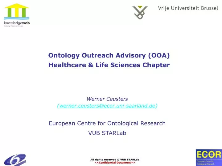 ontology outreach advisory ooa healthcare life sciences chapter